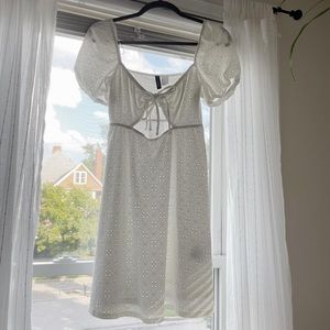 Beautiful white summer dress